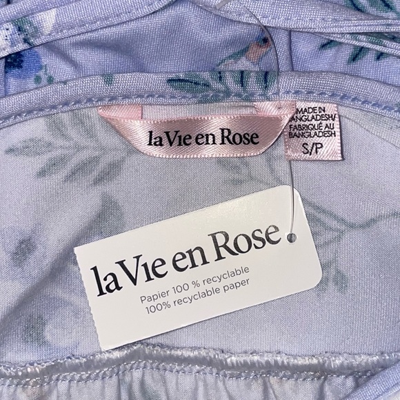 NTW La Vie en Rose Women's Floral Super Soft Long Nightie - Size: Small - Picture 8 of 10